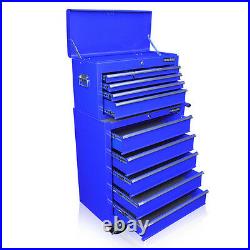 153 Us Pro Tools Blue Affordable Tool Chest Rollcab Steel Box Roller Cabinet