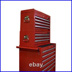 21 US Pro Tools Red Tool Chest Box Roll Industrial Cabinet FINANCE AVAILABLE