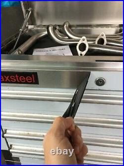 26 stainless steel toolbox 4 draw top cabinet and 6 draw bottom roller cab tool