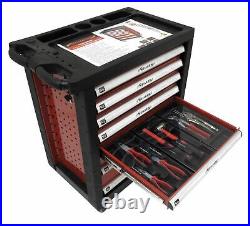 270pc Roller Drawer Tool Chest Storage Cabinet With Tools Socket Set