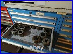 2x (Pair of) Dexion like Polstore Lista Vidmar Bott Roller Tool Cabinet