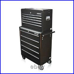 337 Us Pro Tools Mechanics Tool Box Chest 14 Ball Bearing Drawers Roller Cabinet