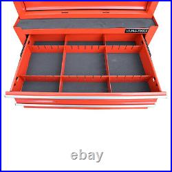 357 Us Pro Tools Red Tool Chest Box Roll Cabinet