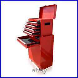 360 Us Pro Red Tool Chest Rollcab Box Roller Cabinet Ball Bearing Drawers