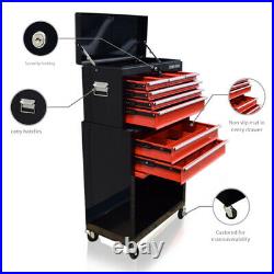 371 Us Pro Tools Black Red Tool Chest Box Roller Cabinet Tool Box