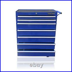 374 Us Pro Blue Tools Affordable Steel Chest Tool Box Roller Cabinet 7 Drawers