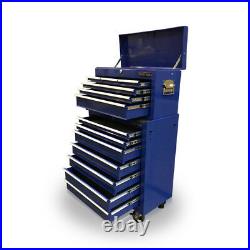 424 Tool Box Roller Cabinet Steel Chest Mechanics 13 Drawers Blue Us Pro Tools