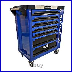 7 Drawer Tool Box Chest & Roller Cabinet Empty