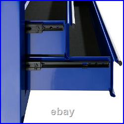 AREBOS Roller Tool Cabinet Storage 5 Drawers Toolbox Garage Workshop Blue