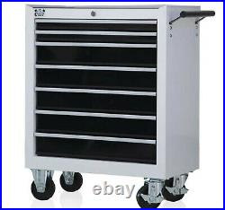 Autojack 7 Drawer Lockable Metal Tool Storage Chest Roller Cabinet Roll Cab