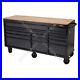 BUNKER Workbench Roller Tool Cabinet, 15 Drawer, 72, Grey