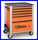 Beta 024002062 C24S 6/G Mobile Roller Cabinet With Six Drawers