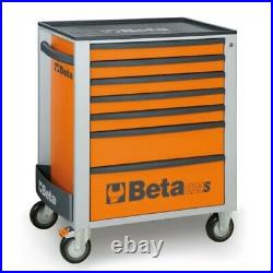 Beta 024002073 C24S 7/R Mobile Roller Cabinet With Seven Drawers
