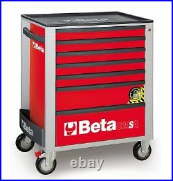Beta 024002173 C24SA 7/R Mobile Roller Cabinet /w 7 Drawers /w Anti-tilt System