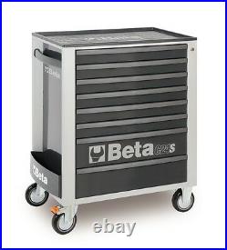 Beta C24S/8 8 Drawer Mobile Roller Cabinet Grey