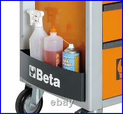 Beta C24S/8 8 Drawer Mobile Roller Cabinet Orange