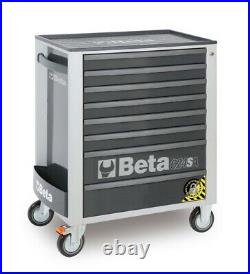 Beta Tools C24SA/8-G Mobile Roller Cab Tool Cabinet 8 Drawers Gray 024002182