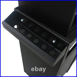 Black Tool Chest Rollcab Box Roller Cabinet 5 Drawers