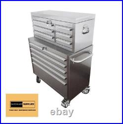 Brand New Ultimate 36 Roller Cabinet Tool Chest Stainless Steel Tools Storage