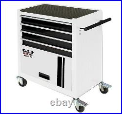COLLECTION ONLY 4 Drawer Roll Cab Portable Steel Cabinet Tool Storage Chest
