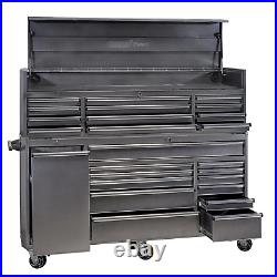 Combined Roller Cabinet and Tool Chest, 25 Drawer, 72 DTKTC12C/RC13