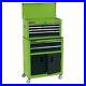 Combined Roller Cabinet and Tool Chest 6 Drawer 24 Green