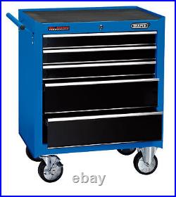 DRAPER Roller Tool Cabinet, 5 Drawer, 26, Blue 14978