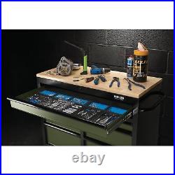 Draper 08221 BUNKER Workbench Roller Tool Cabinet 7 Drawer 41 Green