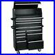 Draper 11506 Roller Cabinet (14580) & Topchest (14494) Stack, 42 Black Toolbox