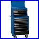 Draper 15 Drawer Roller Cabinet and Tool Chest Blue / Black