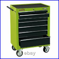 Draper 35745 Heavy Duty Roller Cabinet 7 Drawer Tool Storage Box Green