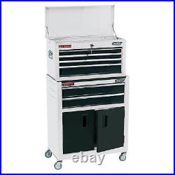 Draper 6 Drawer Roller Cabinet and Tool Chest Combination White