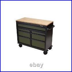 Draper Bunker Workbench Roller Tool Cabinet 7 Drawer 41 Green 08221