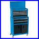 Draper COMBINED ROLLER CABINET AND TOOL CHEST, 6 DRAWER, 24, BLUE