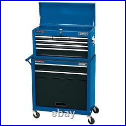 Draper Rctc8b 2 Drawer Roller Cabinet And 6 Chest Tool Storage Garage 51177