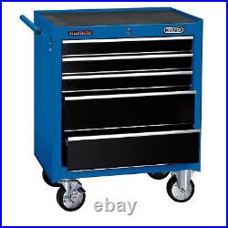 Draper Roller Tool Cabinet, 5 Drawer, 26, Blue 14978