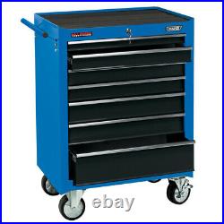 Draper Roller Tool Cabinet, 7 Drawer, 26, Blue 15040