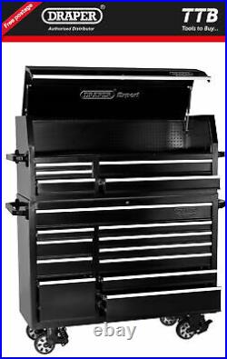 Draper Roller Tool Cabinet and Tool Chest, 16 Drawer, 56 11402