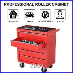 Durhand Roller Tool Cabinet 5 Drawersred
