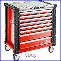 Facom JET+ 8 Drawer Tool Roller Cabinet Red