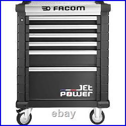Facom JETM3 6 Drawer Tool Roller Cabinet Black