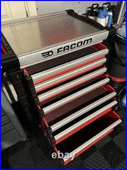 Facom JETM3 7 Drawer Tool Box Roller Cabinet Red