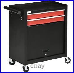 Garage Workshop Rolling Tool Chest Cart Drawer Cabinet Storage Lockable Roll Cab