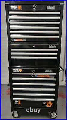 Halfords Industrial Tool Chests & Roll Cabinet Set Of 3