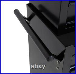 Heavy Duty Black 8 Drawer Tool Chest Tool Box Garage Storage Roller Cabinet