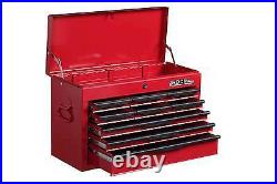 Hilka Tool Chest Trolley 14 drawer red tools storage box roll cab wheels cabinet