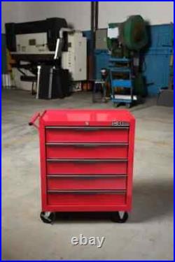 Hilka Tool Storage Trolley Chest Set 5 drawer roll cabinet and 3 drawer toolbox