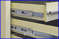 Hilka Tool Storage Trolley Chest classic car cream beige roll cab cabinet box
