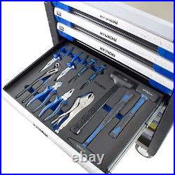 Hyundai 305 Piece 7 Drawer Caster Mounted Roller Tool Chest Cabinet HYTC9003