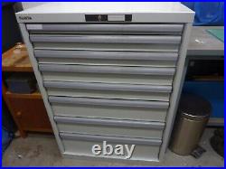 Lista Roller Bearing 8 Drawer Tool Cabinet Made In Germany Grey Colour
